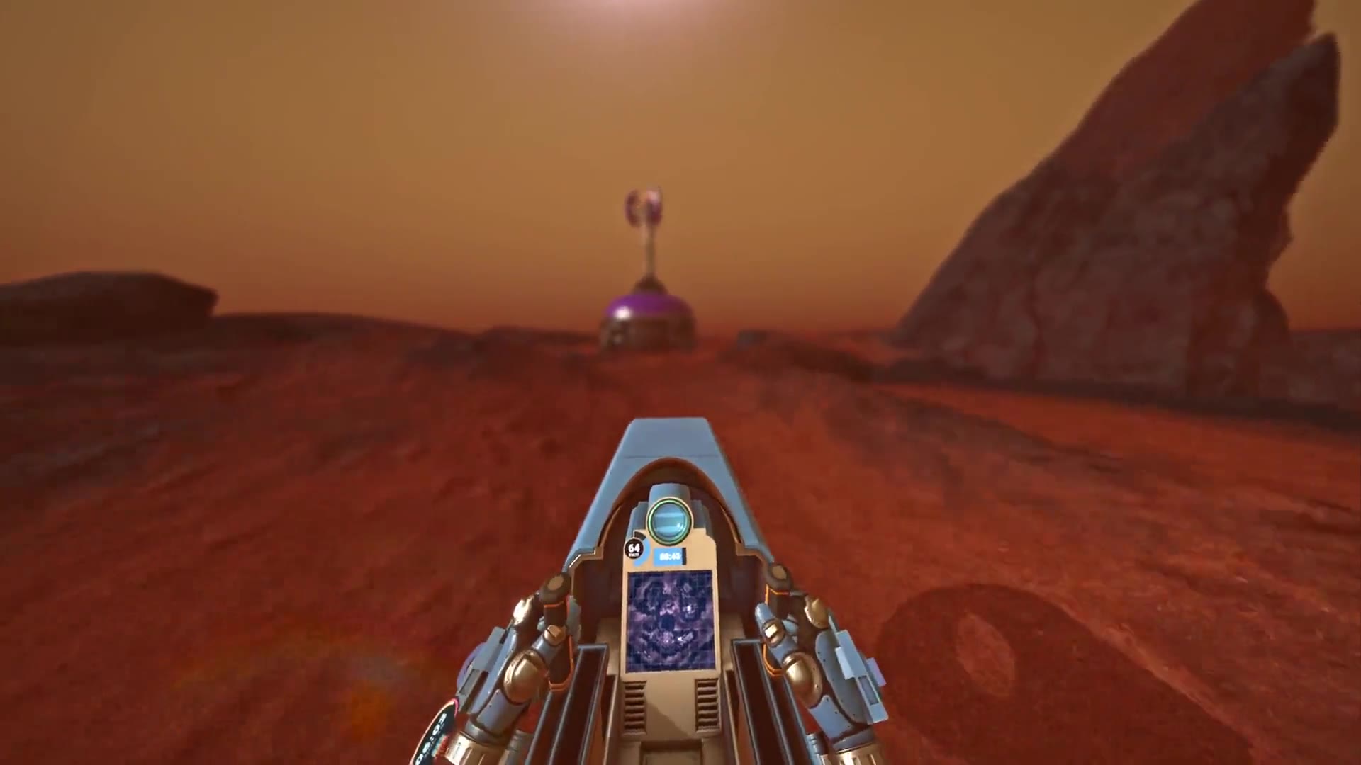 A frame from the before and after trailer comparison