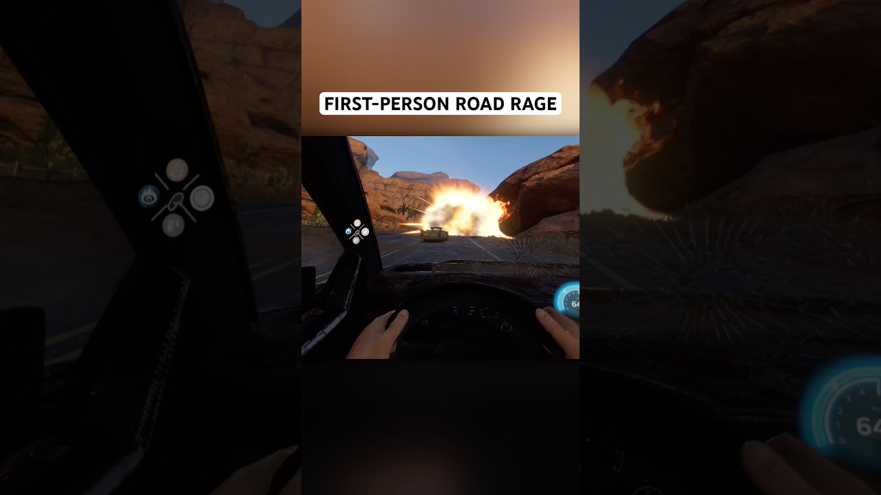 Combat racing in VR is ridiculous